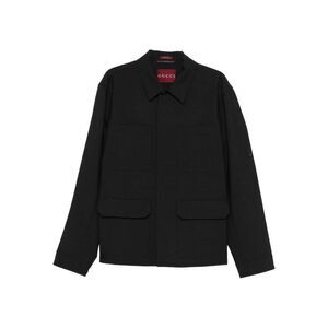 Gucci Grey Jackets - Shirt Jackets Men